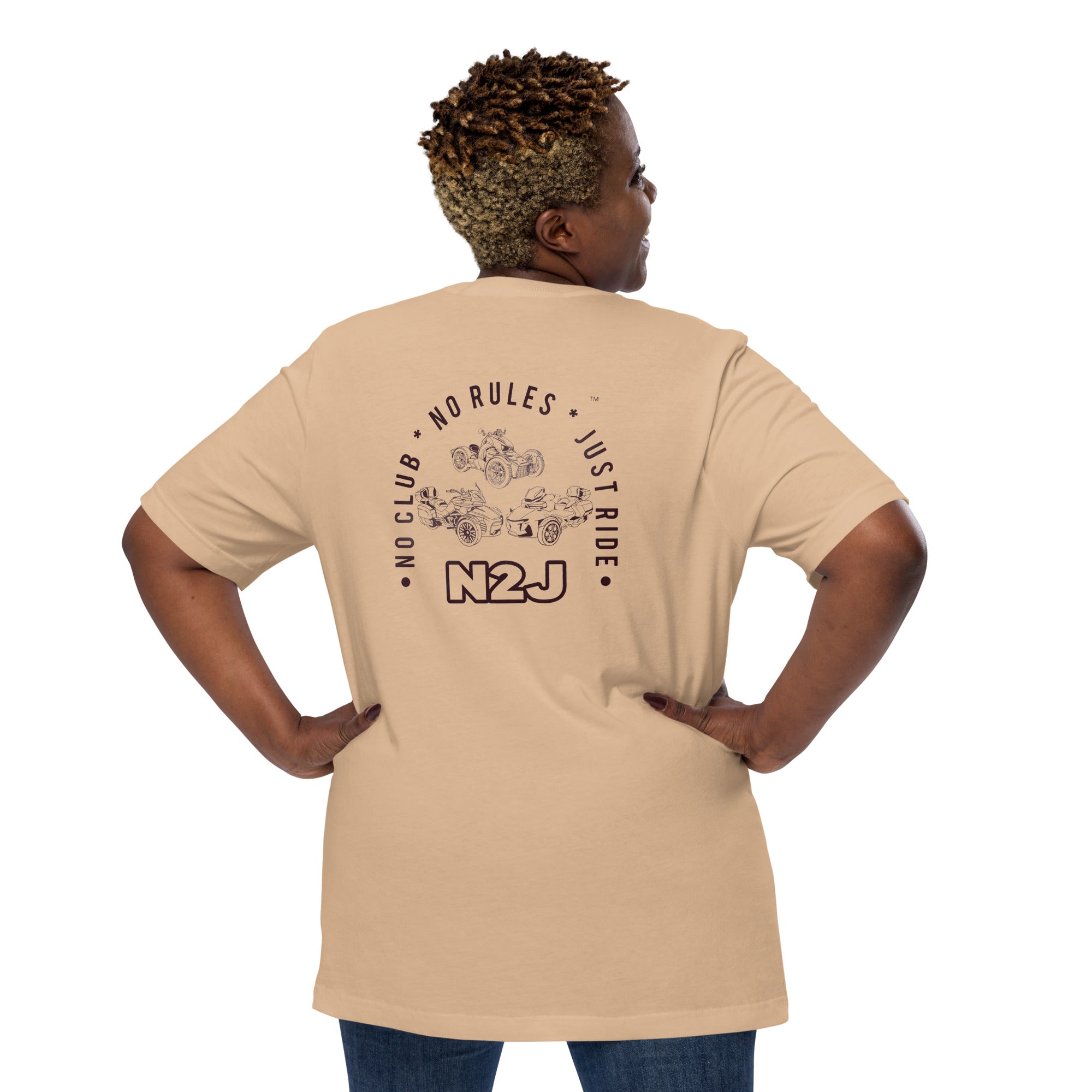 N2J 3 Wheels Newer Unisex T-shirt