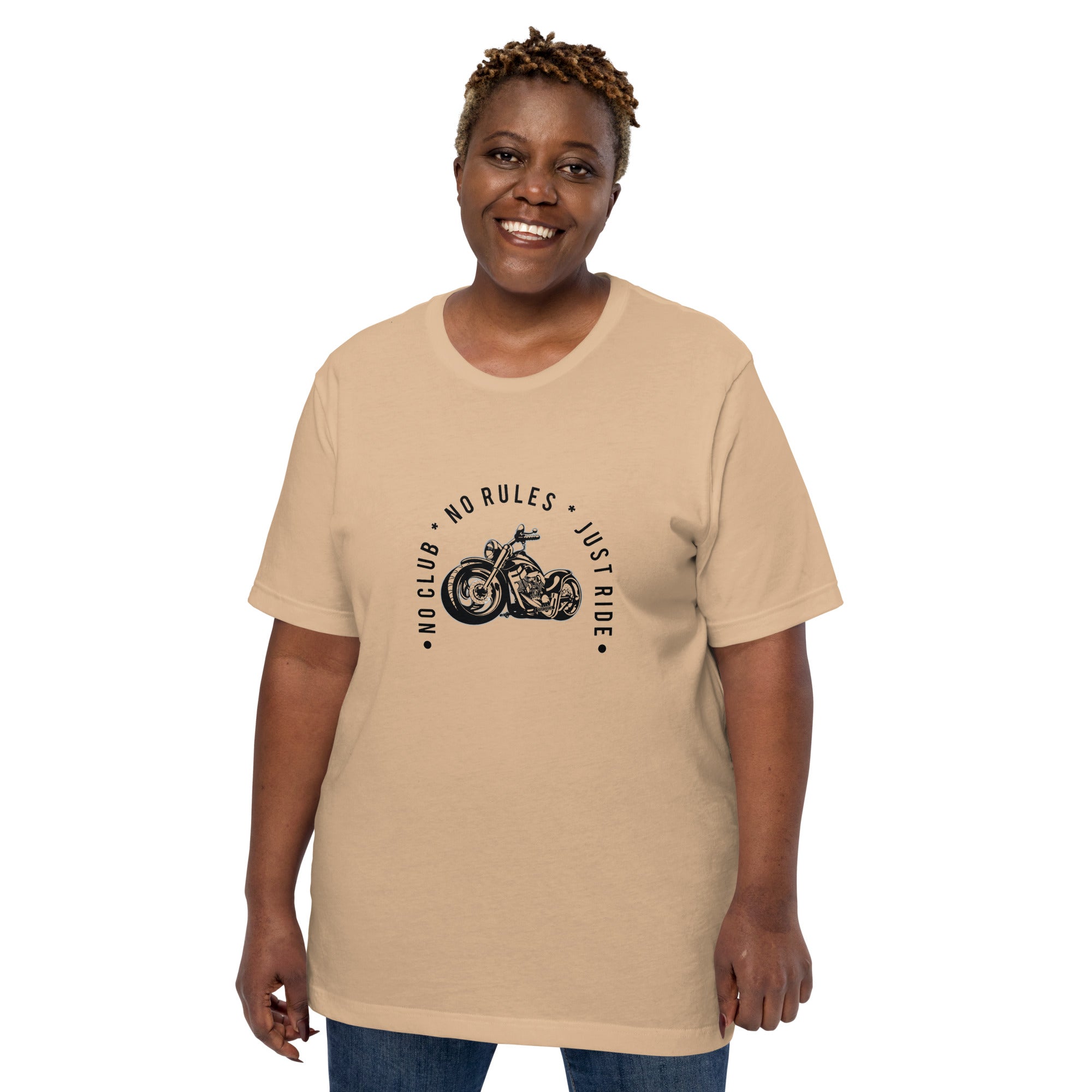 N2J 2 Wheels No Logo  Unisex T-shirt