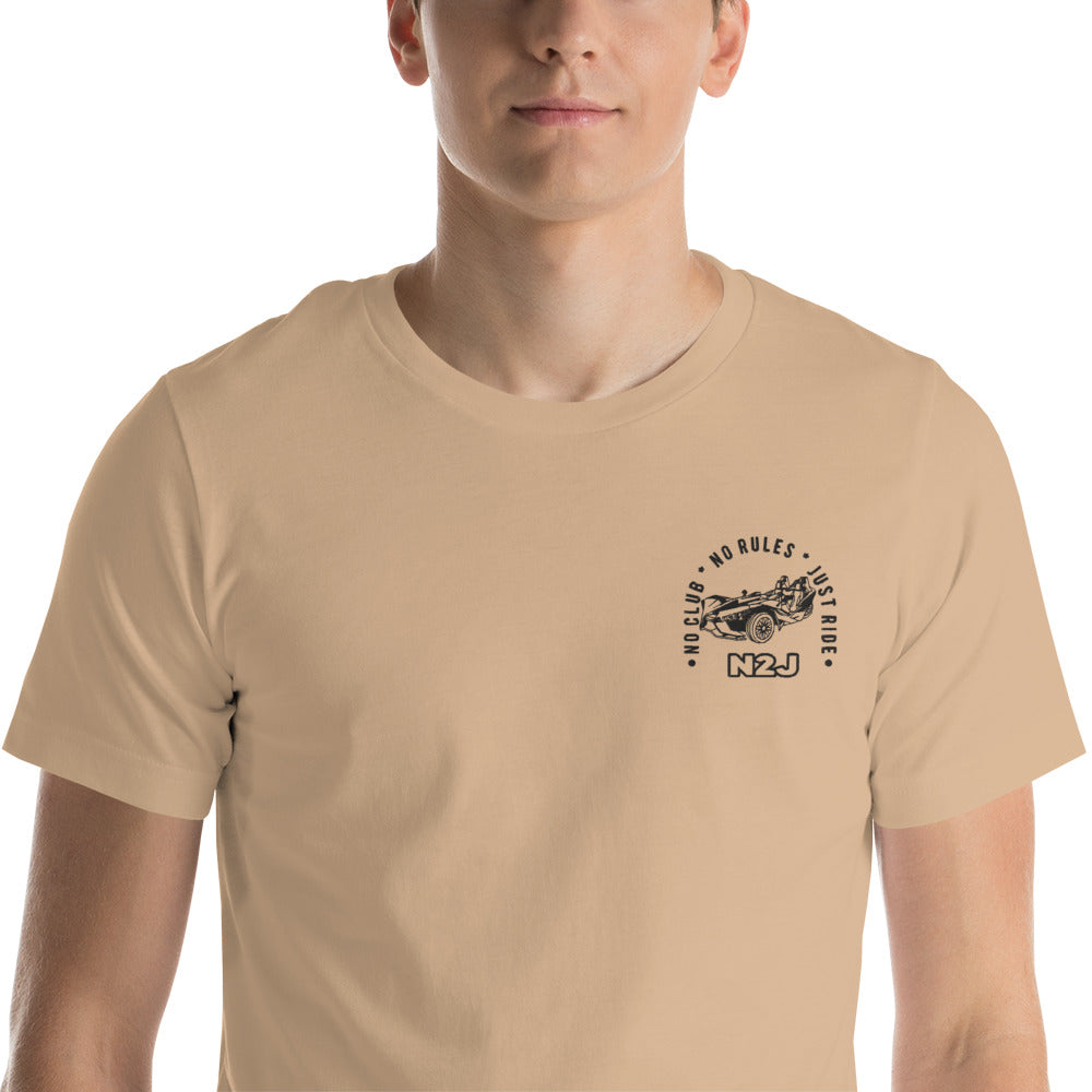 N2J Slingshot 2 Embroidery Unisex T-shirt