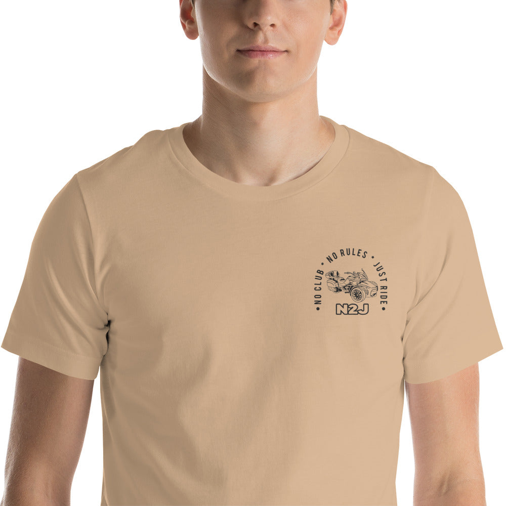 N2J F3 23 Embroidery Unisex T-shirt