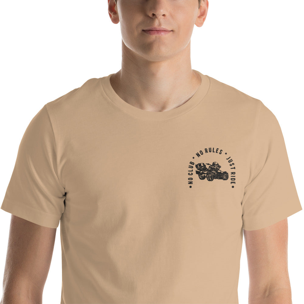 N2J F3b No Logo Embroidery Unisex T-shirt