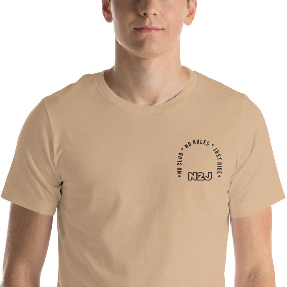 N2J Main 3 Embroidery Unisex T-shirt