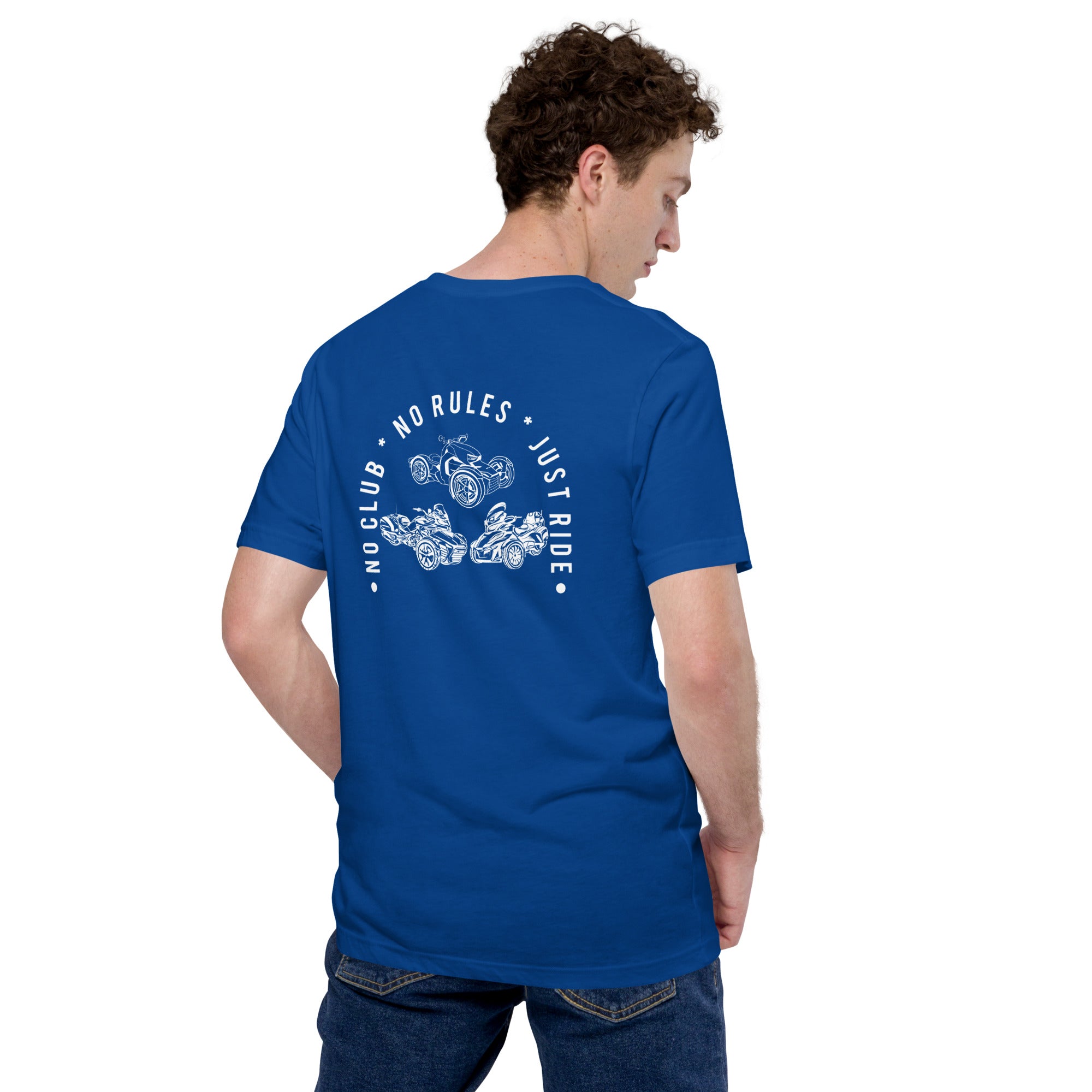 N2J 3 Bikes No Logo Unisex T-shirt