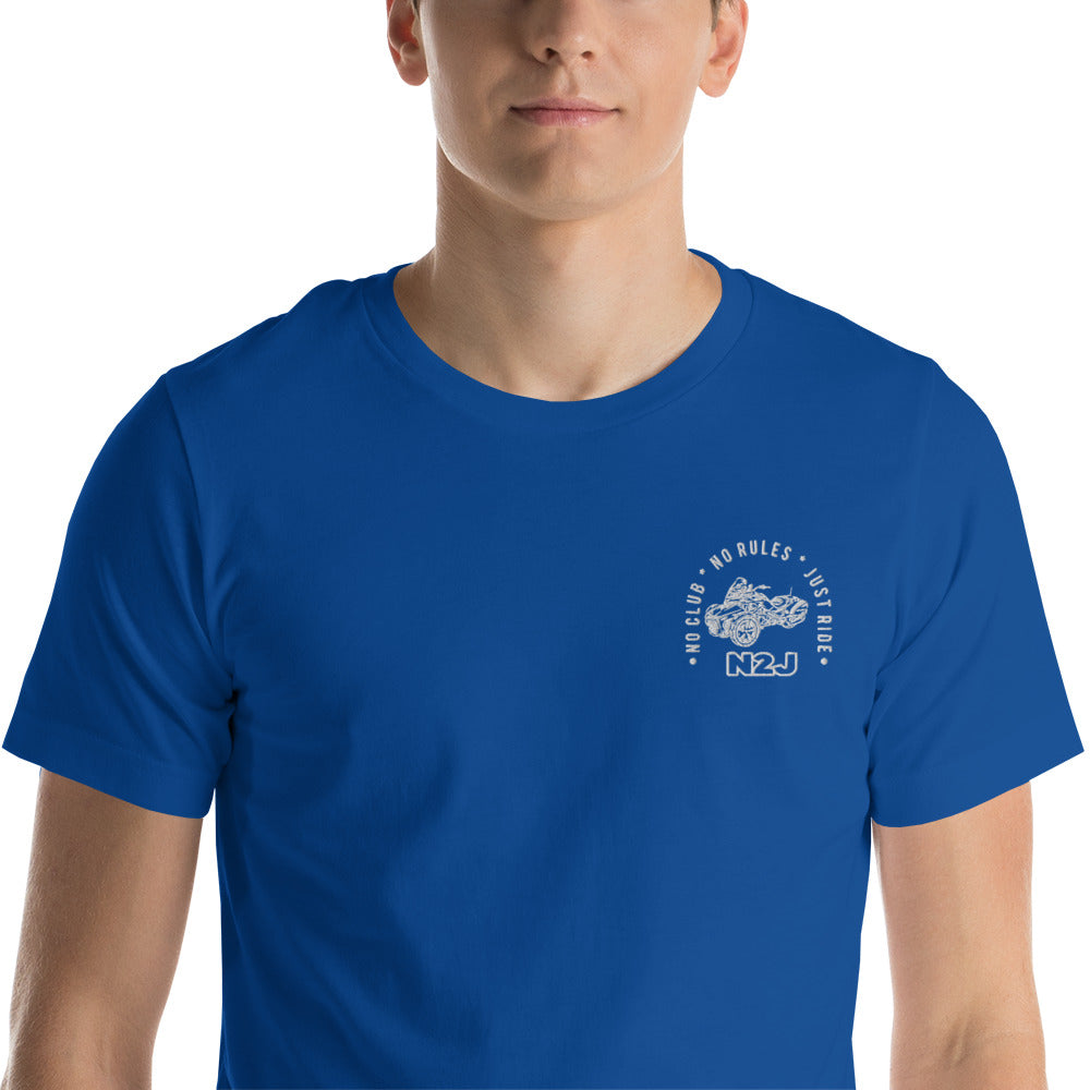 N2J F3 Embroidery Unisex T-shirt