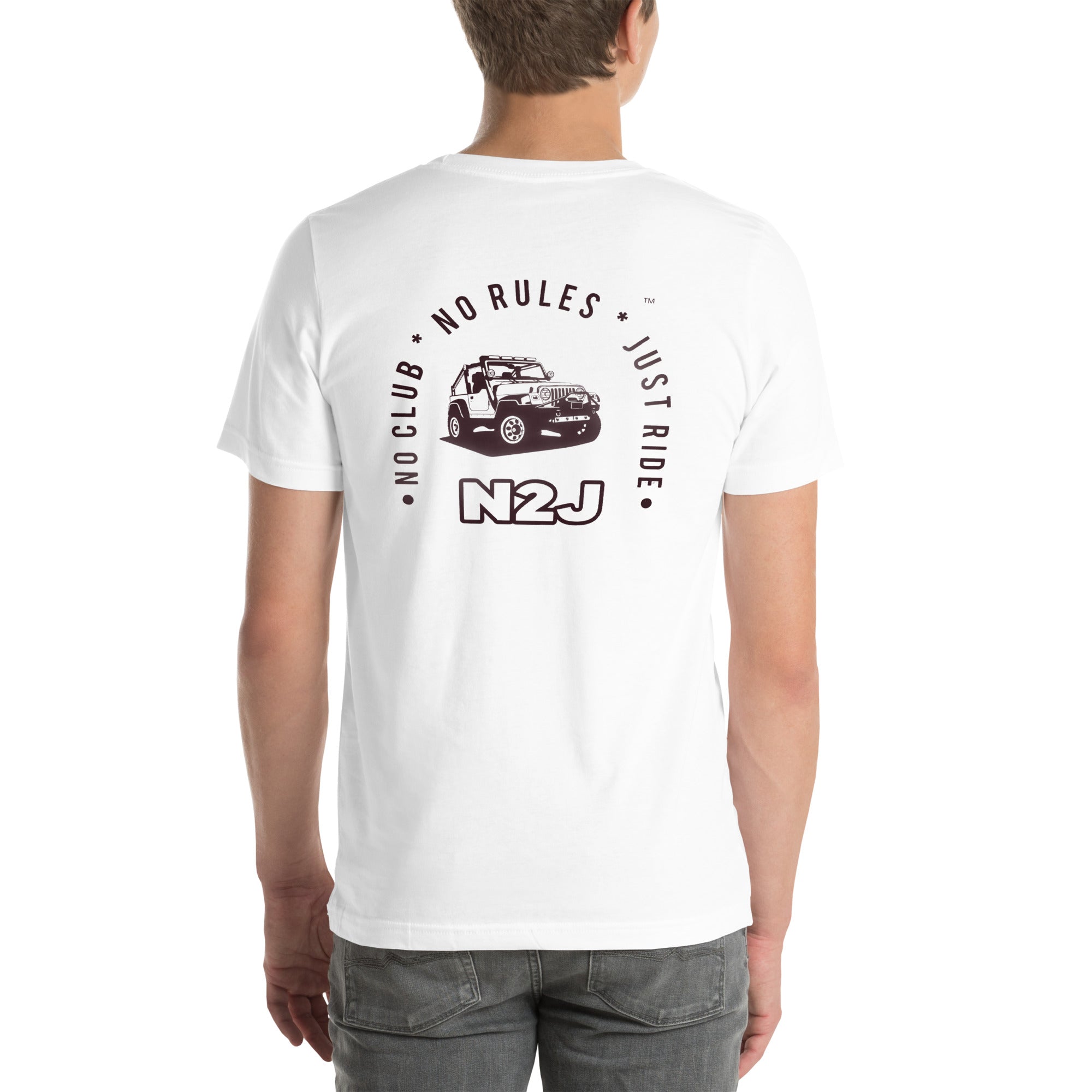 N2J Jeep Embroidery Unisex T-shirt