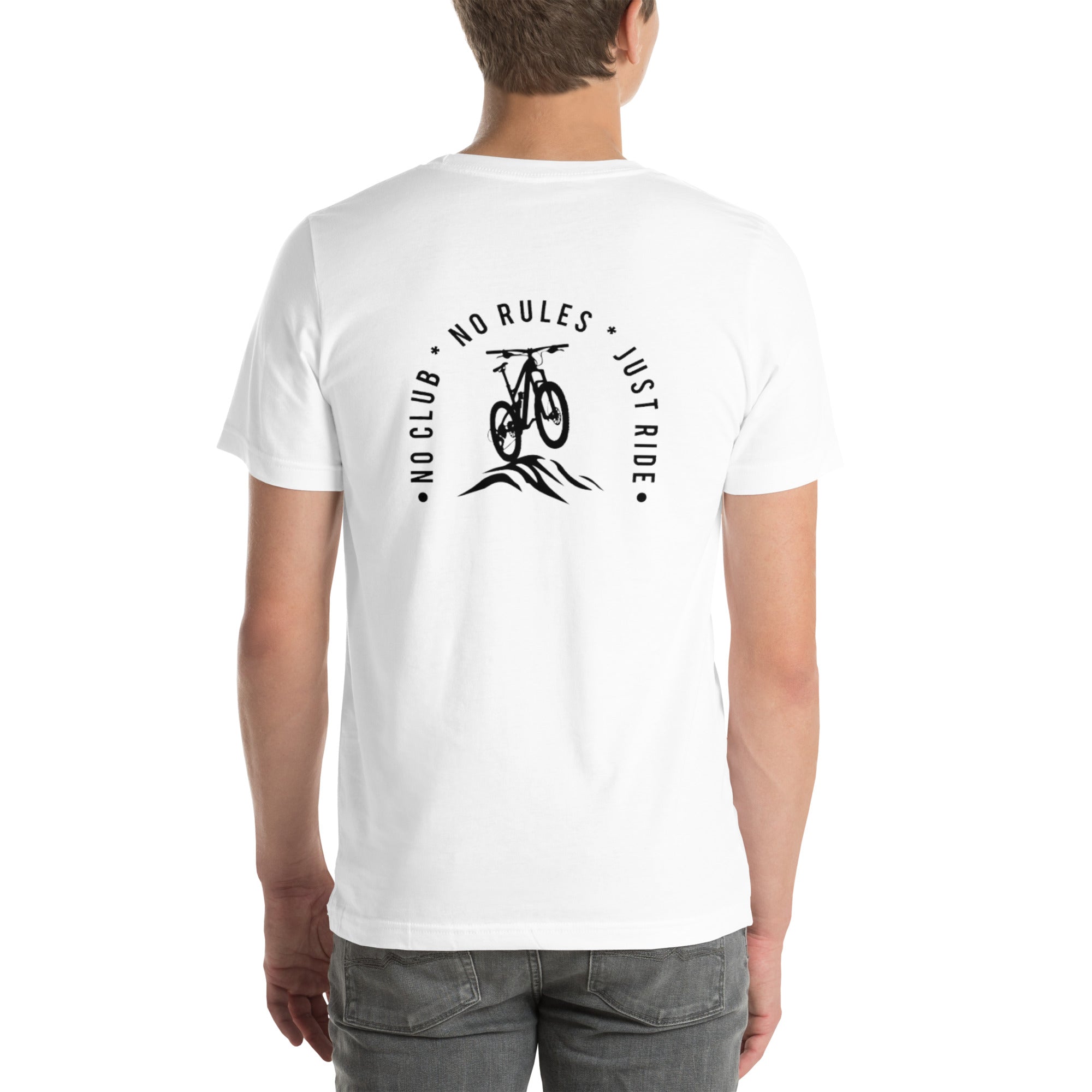 N2J Bicycle No Logo Embroidery Unisex T-shirt