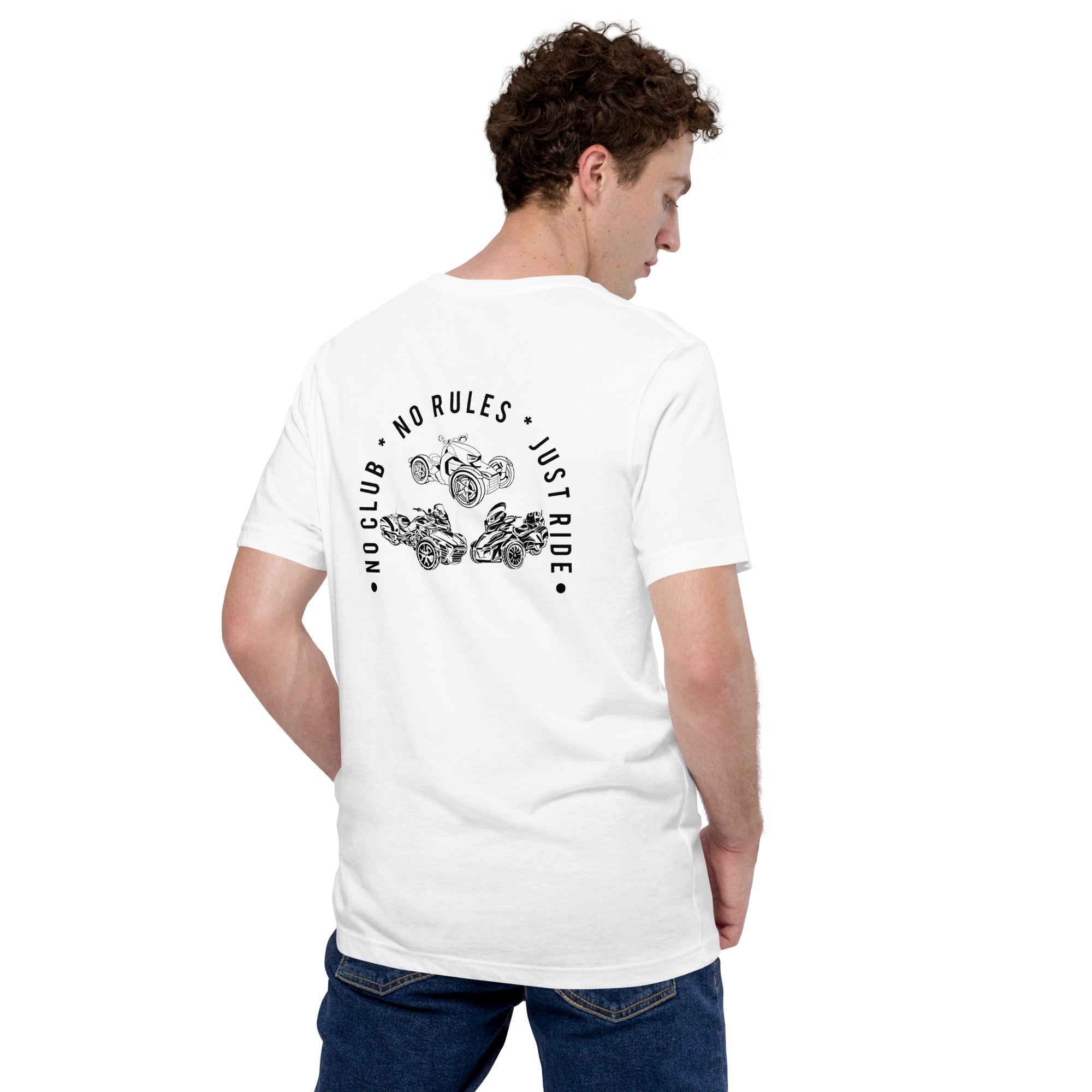 N2J 3 Bikes No Logo Unisex T-shirt