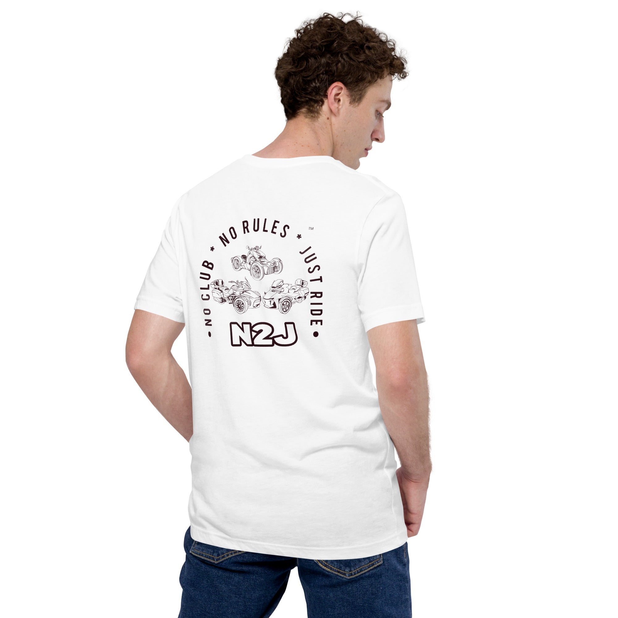 N2J 3 Wheels Newer Unisex T-shirt