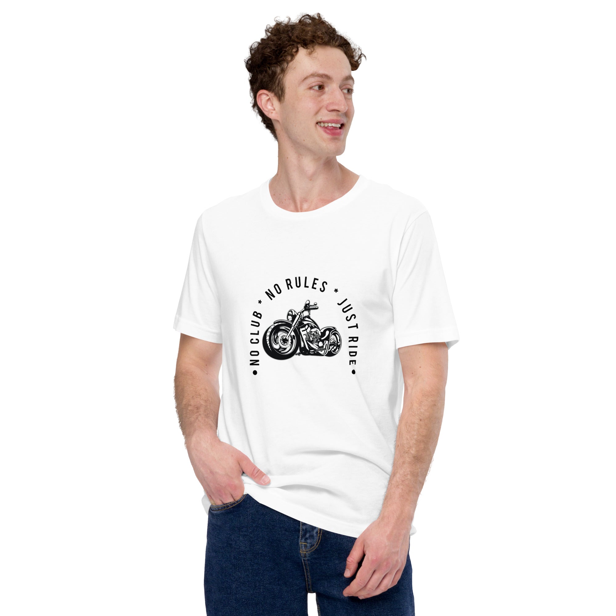 N2J 2 Wheels No Logo  Unisex T-shirt