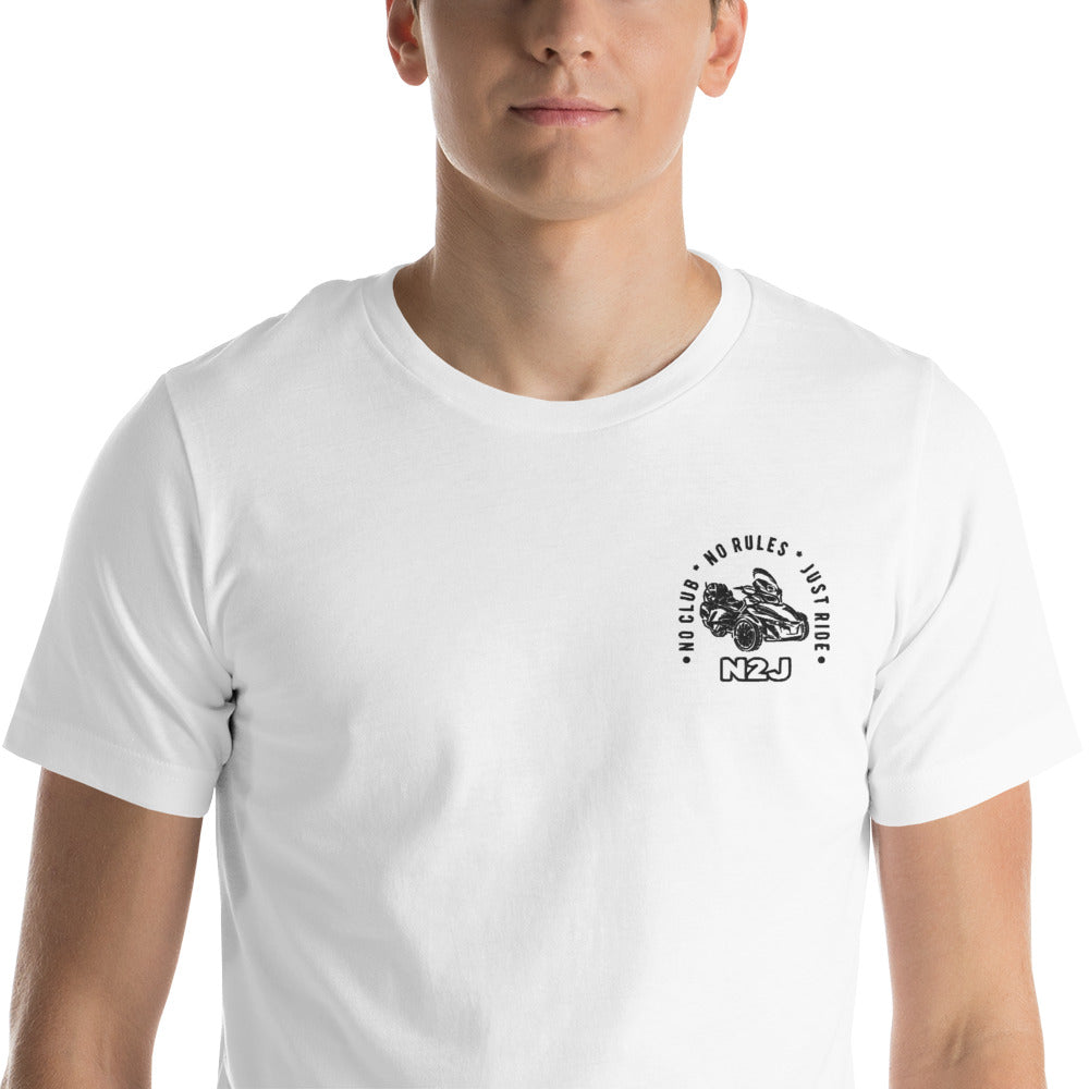 N2J Main RTL Embroidery Unisex T-shirt