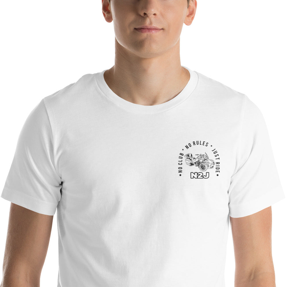 N2J F3 23 Embroidery Unisex T-shirt